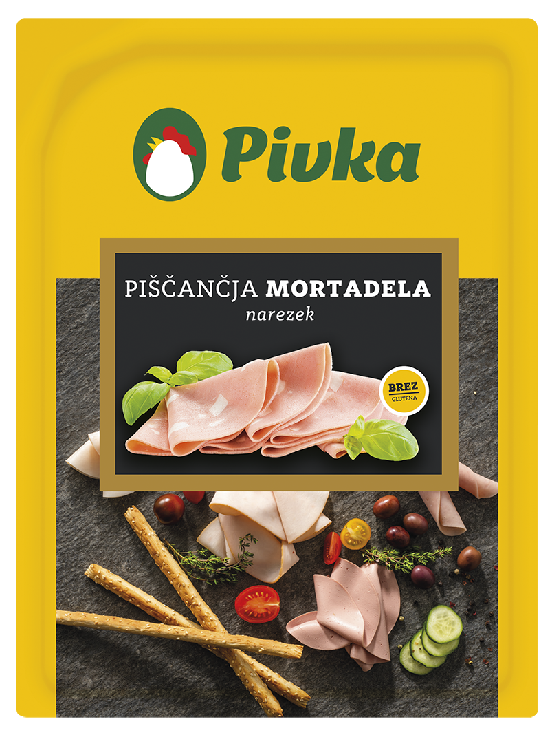 Piščančja mortadela Pivka